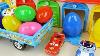 Car Toys Surprise Eggs Truck Cars And Poli Play