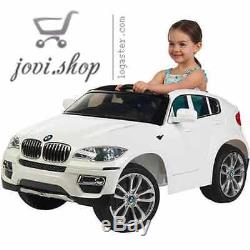 Car toys for 3 year old boys/girls BMW X6 6-Volt electric cars for kids to ride