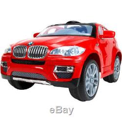 Car toys for 5 year old boys BMW X6 6Volt Battery electric cars for kids to ride