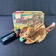 Chippy The Chipmunk-battery Operated Tin Toy-gbc/alps Japan-#504/311-withbox