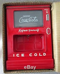 Coca Cola b/o Dispenser Bank Marx Linemar Toys MIB 1960's