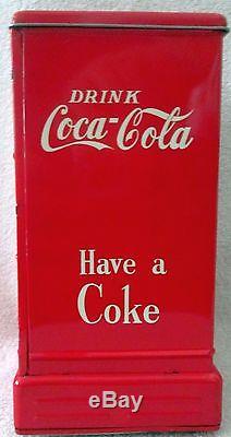 Coca Cola b/o Dispenser Bank Marx Linemar Toys MIB 1960's