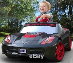 Corvette 6v Kids Car Ride On Toy Battery Electric Power Wheels Christmas Gift