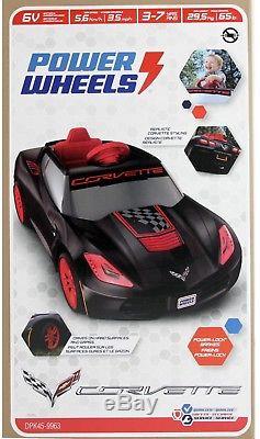 Corvette 6v Kids Car Ride On Toy Battery Electric Power Wheels Christmas Gift