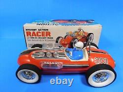 Cragstan Hong Kong Battery Operated Mystery Action Racer race Car with Box LNIB ST