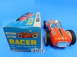 Cragstan Hong Kong Battery Operated Mystery Action Racer race Car with Box LNIB ST