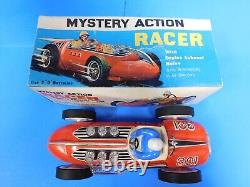 Cragstan Hong Kong Battery Operated Mystery Action Racer race Car with Box LNIB ST