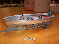 Custom K O Fleetline Toy Outboard Motor Boat