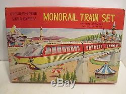 Disneyland Type Monrail Battery Operated Mint In Box Condition