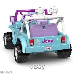 Disney Frozen 12v Electric Ride On Toy Jeep 4 Wheeler 4x4 Toddler Kids Girls