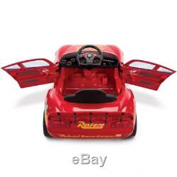 Disney Pixar Racing Cars 3 Lightning McQueen 6V Battery-Powered Ride On NEW