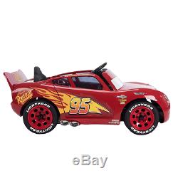 Disney Pixar Racing Cars 3 Lightning McQueen 6V Battery-Powered Ride On Race Car