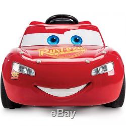 Disney Pixar Racing Cars 3 Lightning McQueen 6V Battery-Powered Ride On Race Car