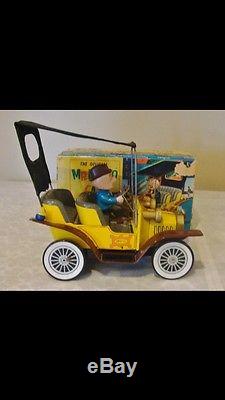 Early Hubley Toys Tin Litho B/O Mr. MaGoo Car 60s V RARE MINT IN BOX WORKS GREAT