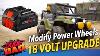 Easy How To Modify 12 Volt Power Wheels To 18 Volt Power Tools Battery Jeep 18 Volt Upgrade