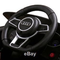 Electric 12V Audi TT Kids Ride Car MP3 LED Lights Remote Control Licensed WH