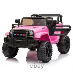 Electric 12V Kids Battery Ride On Car Toy Wheel Music with Remote Control PINK