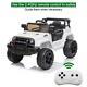 Electric 12v Kids Battery Ride On Car Toy Wheel Music With Remote Control White