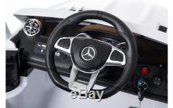 Electric 12V Kids RC Ride On Car with Radio Remote & MP3 Mercedes SL65 AMG Blue