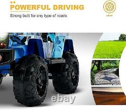 Electric 12V Kids Ride On Car SUV Truck Toys Battery Power Remote Control Blue