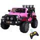 Electric 12v Kids Ride On Car Toys Wheels Music Remote Control Pink