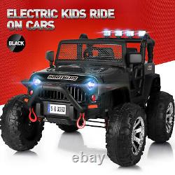 Electric 12V Kids Ride On Truck Driving Car Spring Suspension Remote Control MP3