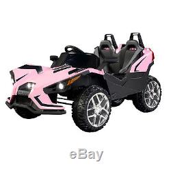 Electric 12V Kids Ride on Cars Battery Remote Control Light Truck Music Pink