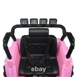 Electric Battery 12V Kids Ride On Car Toy Outdoor & Indoor withRemote Control Pink