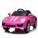 Electric Car For Kids Girls Ride On Car Truck 12v Remote 3 Speed Led Light Pink
