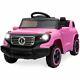 Electric Car For Kids Girls Ride On Car Truck 6v Remote 3 Speed Led Light Pink