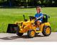 Electric Cars For Kids Ride On Boys Outdoor Tractor Truck Cat Bulldozer Toy Fun
