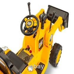 Electric Cars For Kids Ride On Boys Outdoor Tractor Truck CAT Bulldozer Toy Fun