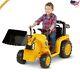 Electric Cars For Kids To Ride On Outdoor Tractor Truck For Boys Cat Bulldozer