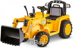 Electric Cars For Kids To Ride On Outdoor Tractor Truck For Boys CAT Bulldozer