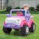 Electric Kids Ride On Car 12v Battery Powered Suv Style Remote Control Rc Pink