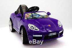 Electric Kids Ride On Toy Car 12V Power Wheels MP3 + RC Parental Remote Control