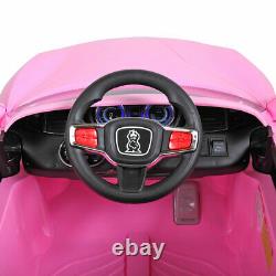 Electric Kids Ride on Car 6V Motor Toys Gift Cars WithRemote Control Music Pink