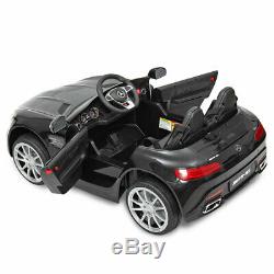 Electric Mercedes Benz Kids Ride On Car 12V Licensed with Remote Control MP3 Black
