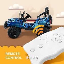 Electric Power 4 Wheels Kids 12V Ride on Truck Car Remote Control Perfect Gift