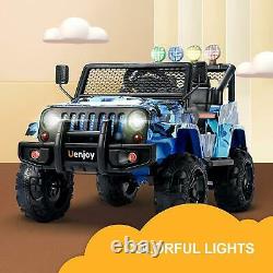 Electric Power 4 Wheels Kids 12V Ride on Truck Car Remote Control Perfect Gift