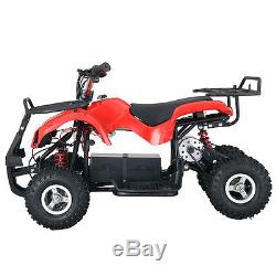 Electric Ride On ATV Quad 36V Battery Operated Kids Four Wheeler Sport Car Red