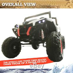 Electric Ride On Car 12V Kids Rechargeable RC Truck Motorized Vehicles