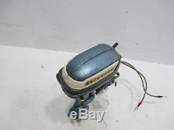 Evinrude Outboard Motor Battery Op Made N Japan Tested Runs Great Good Cond