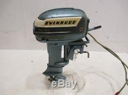 Evinrude Outboard Motor Battery Op Made N Japan Tested Runs Great Good Cond