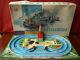Extr. Rare N. Mint Distler Tin Mixed Material Battery Lighthouse Ship Boat Track