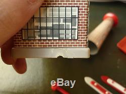 Extr. Rare N. Mint Distler Tin Mixed Material Battery Lighthouse Ship Boat Track