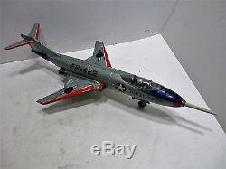 F 101a Voodoo Air Force Jet Battery Op With Sparking Engine Good Cond Japan