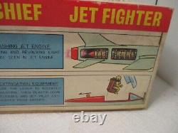 F-105 Thunderchief With Ejection Pilot- Mint In Box Tested Works Made In Japan
