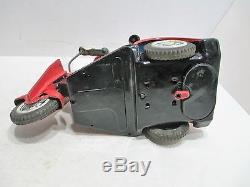 Fire Dept Tricycle Motorcycle Battery Op-good Cond-tin-made In Japan Works