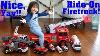 Fire Truck Toys Playtime Battery Operated Ride On Fire Truck That Shoots Water Toy Review Channel